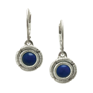 Jack Boglioli earrings from the Simply Unique Collection with Lapis Lazuli