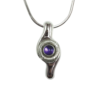 Jack Boglioli pendant from the Axis Collection with amethyst