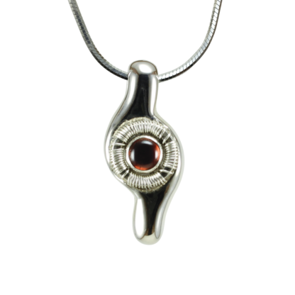 jack boglioli axis pendant garnet