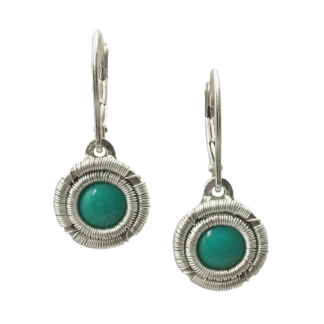 Jack Boglioli earrings from the Simply Unique Collection with turquoise