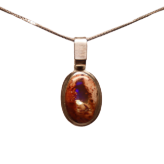Mexican opal pendant by Jack Boglioli
