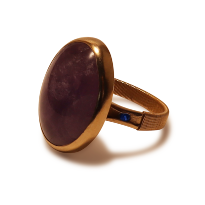 Amethyst ring by Jack Boglioli